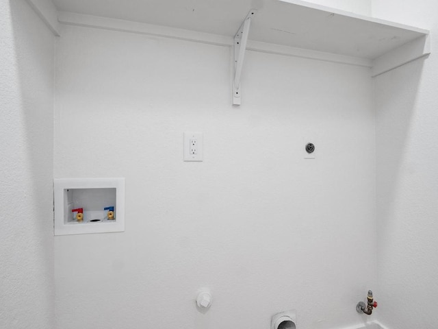 2401 Lendall Ln, Austin, TX 78744 - laundry area featuring hookup for a gas dryer, washer hookup, and hookup for an electric dryer