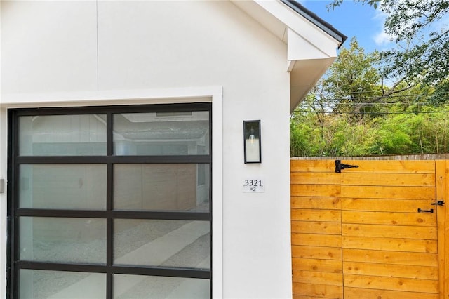 3321 Hemlock Ave Unit 2, Austin, TX 78722 - exterior view of stucco siding