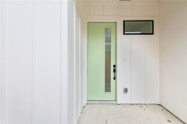 3321 Hemlock Ave Unit 2, Austin, TX 78722 - doorway to property featuring board and batten siding