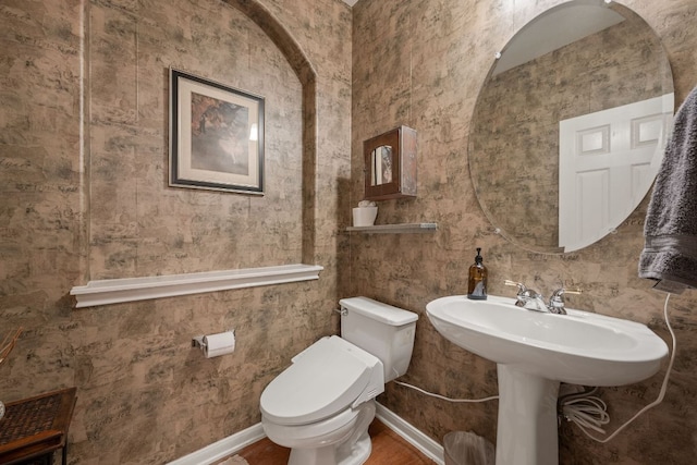 13129 Halsell Dr, Austin, TX 78732 - half bath featuring toilet
