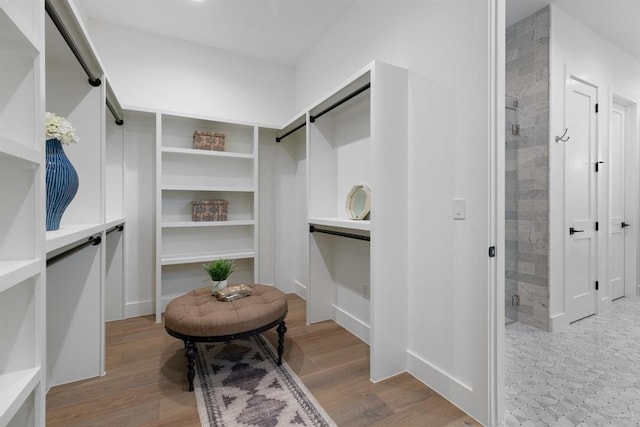1207 Aggie Ln, Austin, TX 78757 - spacious closet featuring light wood finished floors