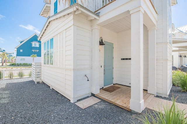 214 Sunset Ave Unit 5, Port Aransas, TX 78373 - view of exterior entry