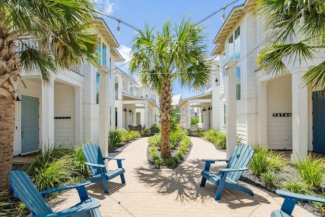 214 Sunset Ave Unit 5, Port Aransas, TX 78373 - view of community with a patio area