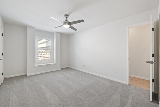 14408 Broadwinged Hawk Dr, Austin, TX 78738 - unfurnished room featuring carpet floors, ceiling fan, and baseboards