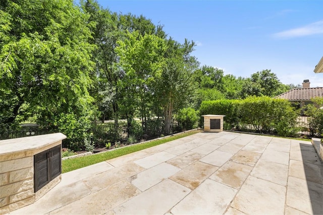 14408 Broadwinged Hawk Dr, Austin, TX 78738 - view of patio / terrace