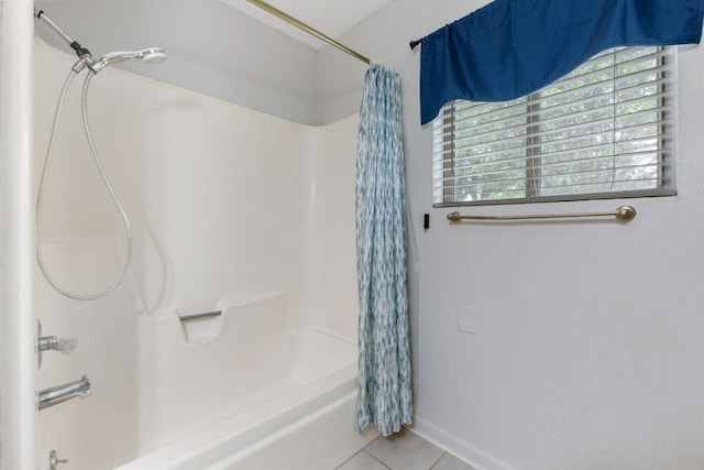 2006 Heathwood Cir, Round Rock, TX 78664 - full bathroom featuring tile patterned flooring and shower / bath combo