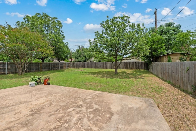 2006 Heathwood Cir, Round Rock, TX 78664 - view of yard featuring a patio