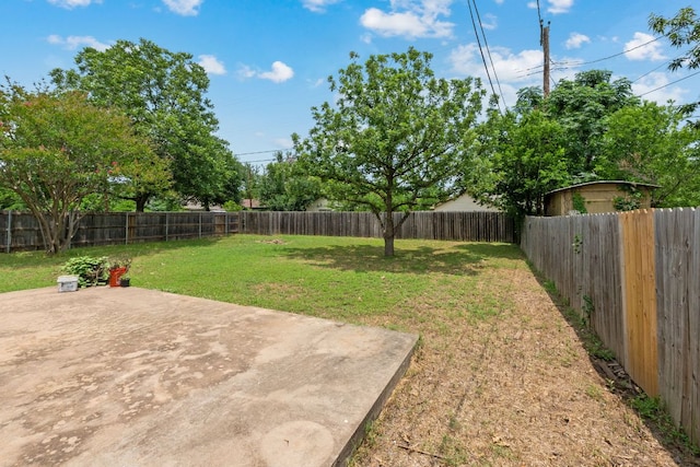 2006 Heathwood Cir, Round Rock, TX 78664 - view of yard featuring a patio