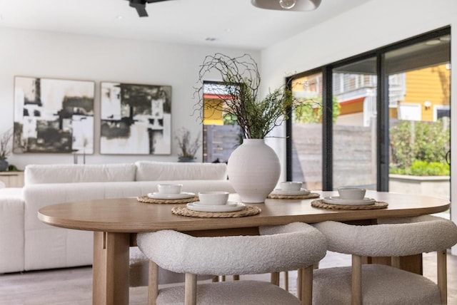 2106 Thornton Rd, Austin, TX 78704 - dining room with wood finished floors