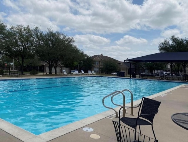 504 Chaparral Dr, Leander, TX 78641 - community pool featuring a gazebo