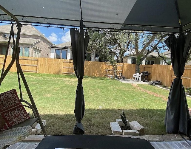 2017PALMERARIDGEBLVD, 2017 Palmera Ridge Blvd, Leander, TX 78641 - view of fenced backyard
