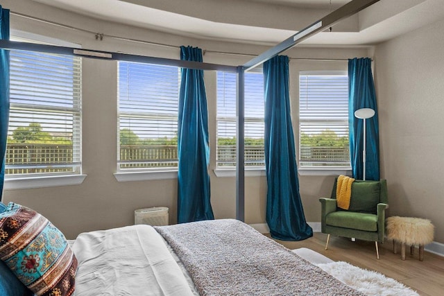 3328 Balboa Way, Round Rock, TX 78665 - bedroom featuring wood finished floors and baseboards