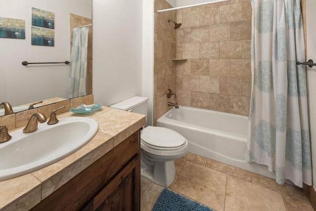 2804 Lohmans Ford Rd Unit B, Lago Vista, TX 78645 - full bathroom featuring vanity and shower / bath combo with shower curtain