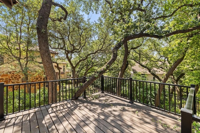 1036 Liberty Park Dr Unit 401/4A, Austin, TX 78746 - view of wooden terrace