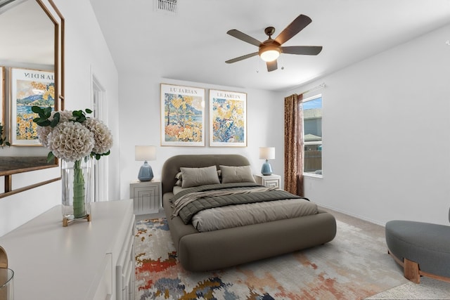 14516 Isidors Eagle Way, Elgin, TX 78621 - bedroom featuring carpet flooring and ceiling fan