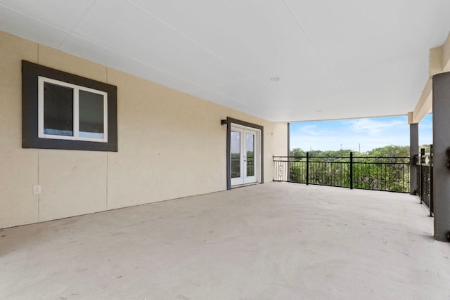757 Canyon Bnd, Canyon Lake, TX 78133 - view of patio / terrace with french doors