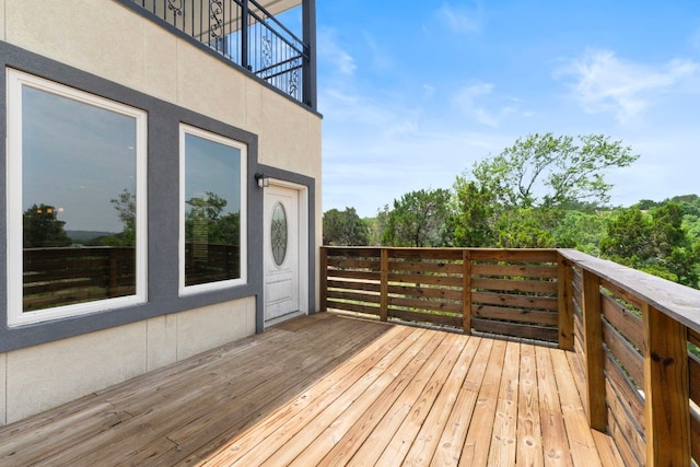 757 Canyon Bnd, Canyon Lake, TX 78133 - view of deck
