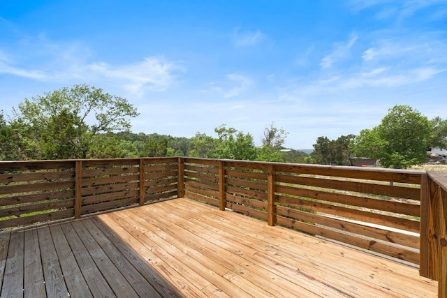 757 Canyon Bnd, Canyon Lake, TX 78133 - view of wooden terrace