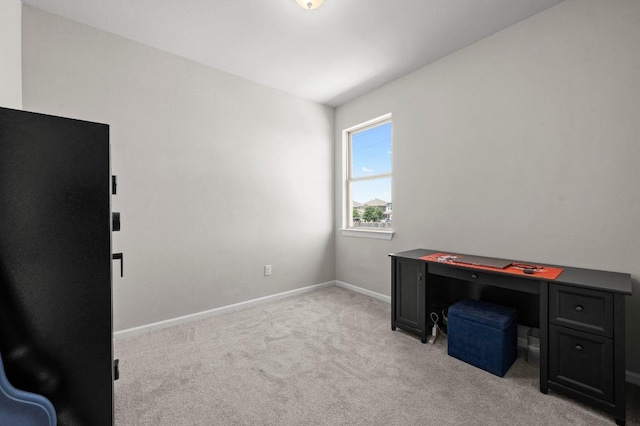 328 Triumph Rd, Buda, TX 78610 - unfurnished office with light carpet and baseboards