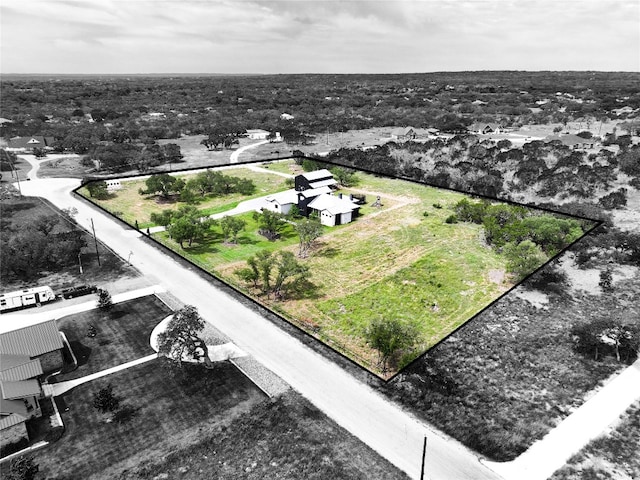 150 Wandering Oak Cir, Burnet, TX 78611 - aerial view