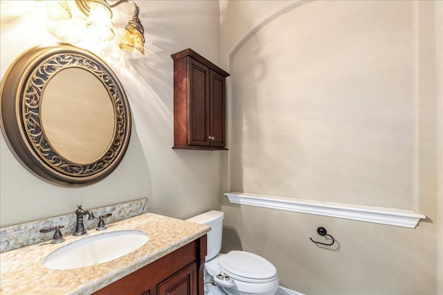 118 NE Verrena Way, Georgetown, TX 78628 - bathroom with toilet and vanity