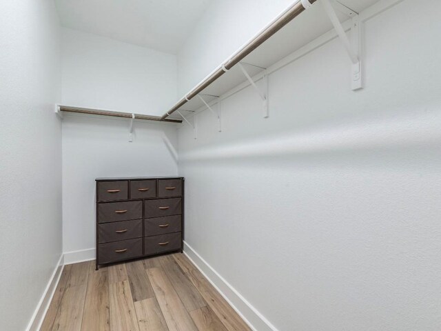 1108 Floradale Dr, Austin, TX 78753 - walk in closet featuring light wood-style floors