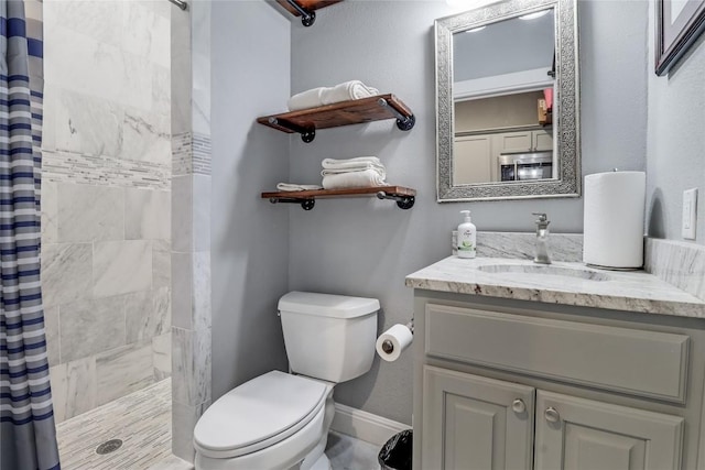 20502 Greeley Cv, Lago Vista, TX 78645 - full bathroom with tiled shower and vanity