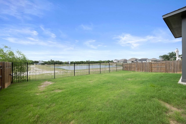 4356 Mayfield Ranch Blvd, Round Rock, TX 78681 - view of yard with a water view