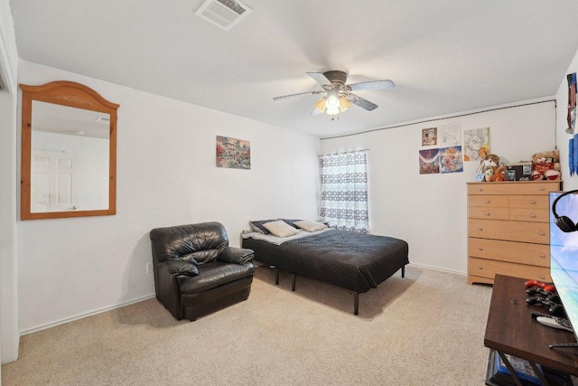 4013 Veiled Falls Dr, Pflugerville, TX 78660 - carpeted bedroom featuring a ceiling fan and baseboards