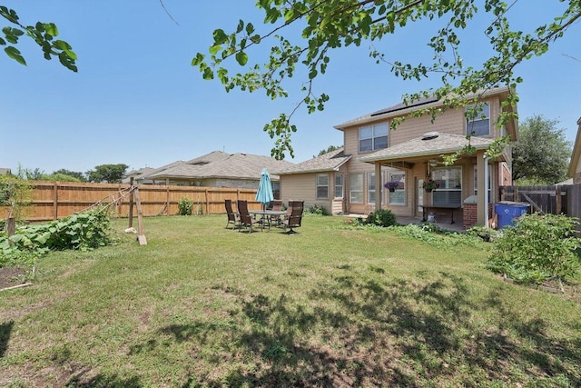 4013 Veiled Falls Dr, Pflugerville, TX 78660 - view of yard with a patio