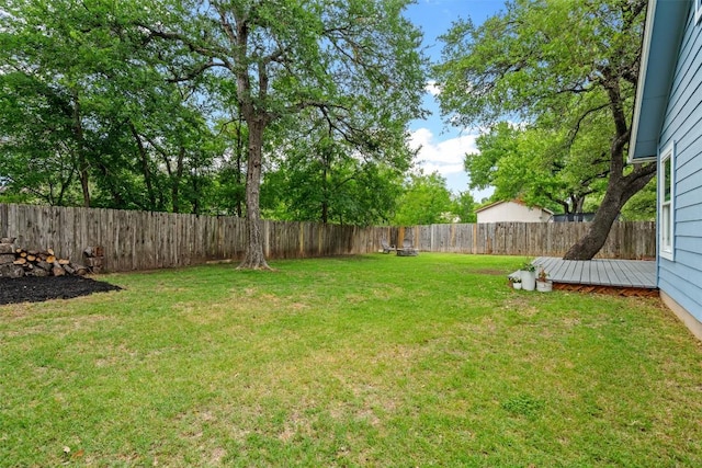 12420 Cassady Dr, Austin, TX 78727 - view of yard with a deck