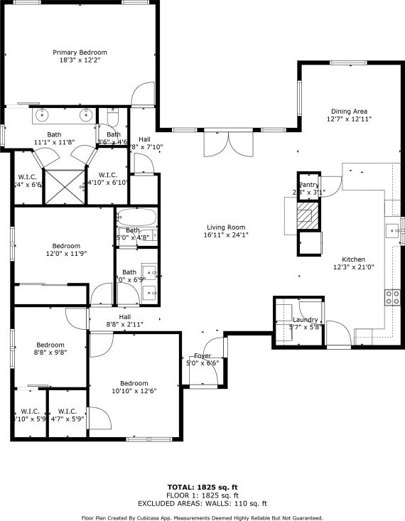 12420 Cassady Dr, Austin, TX 78727 - property floor plan
