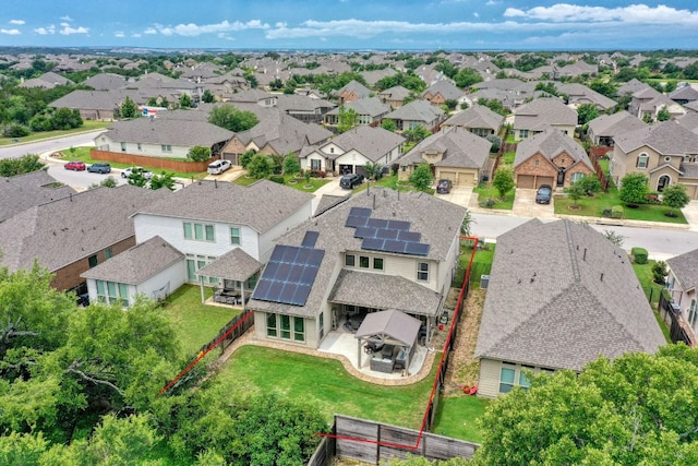 550 Cortona Ln, Georgetown, TX 78628 - aerial perspective of suburban area
