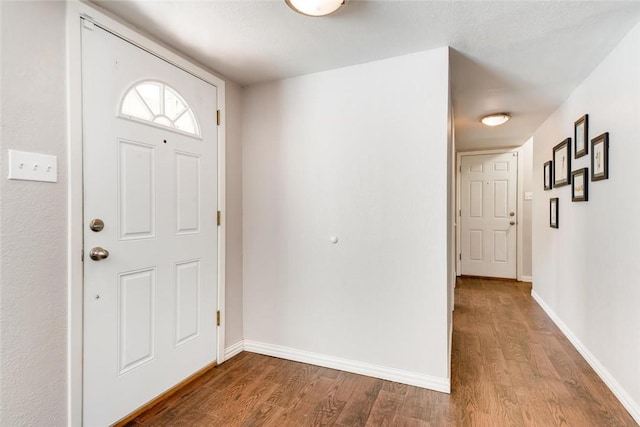 9214 Independence Loop, Austin, TX 78748 - foyer entrance with wood finished floors and baseboards