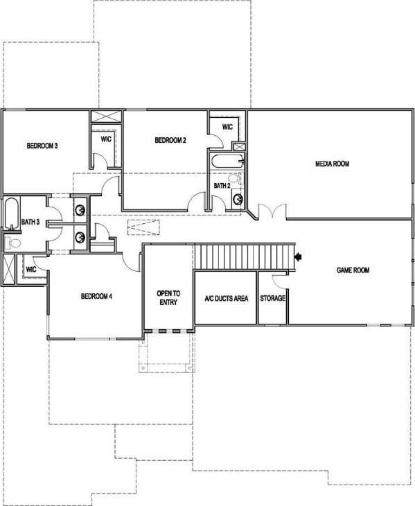 601 Gunison Dr, Lakeway, TX 78738 - home floor plan