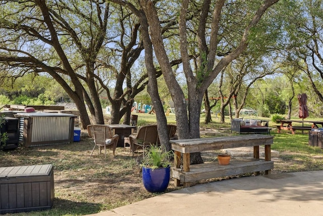 4414 Three Creek Trl, Spicewood, TX 78669 - view of yard