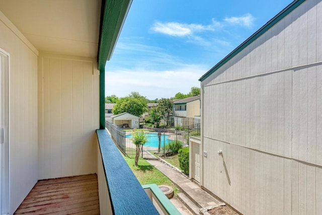 6718 Silvermine Dr Unit 804, Austin, TX 78736 - balcony with view of pool