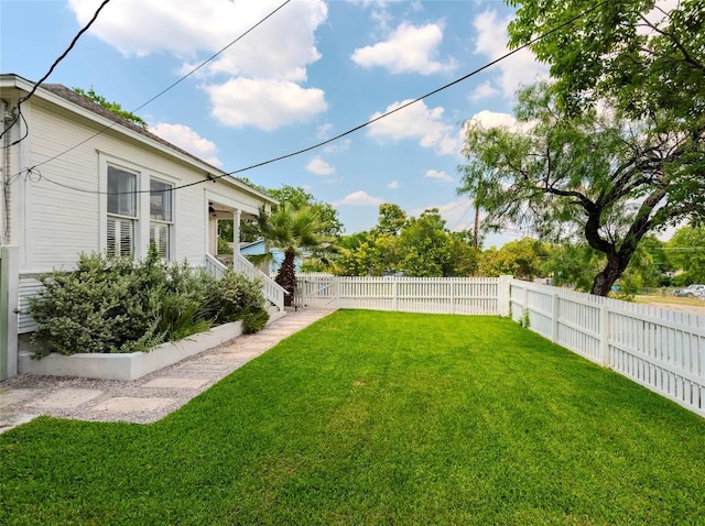 8608 Georgian Dr, Austin, TX 78753 - view of yard with stairway