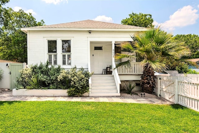8608 Georgian Dr, Austin, TX 78753 - view of front of property with a gate