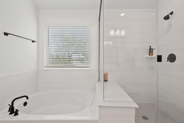 1305 Crescent Ln, Georgetown, TX 78633 - bathroom with a bath and a shower stall