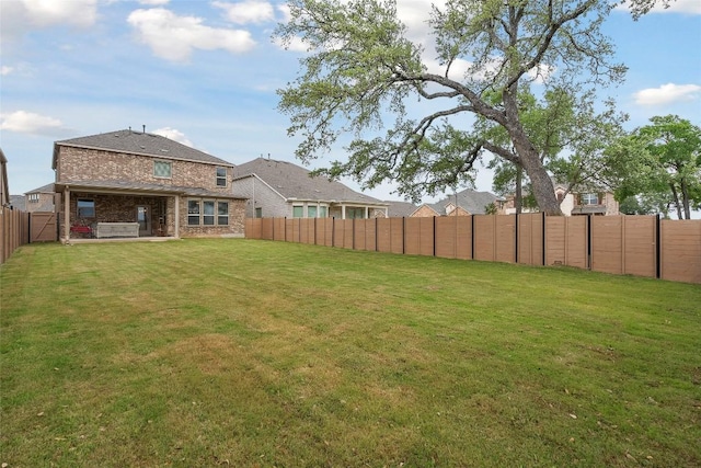 1305 Crescent Ln, Georgetown, TX 78633 - view of yard