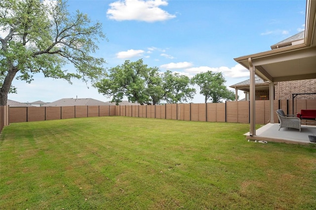 1305 Crescent Ln, Georgetown, TX 78633 - view of yard featuring a patio area