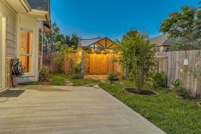 745 Bent Wood Pl, Round Rock, TX 78665 - fenced backyard with a patio
