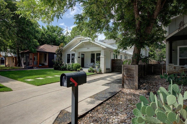 2504 Willow St Unit A, Austin, TX 78702 - view of front of house featuring a porch and metal roof