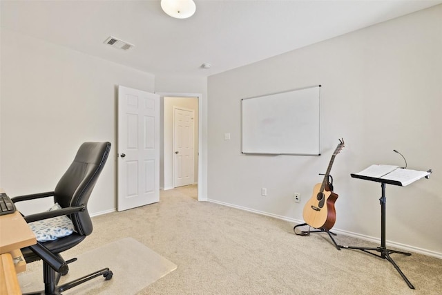 223 Woodlake Dr, Georgetown, TX 78633 - carpeted office featuring baseboards