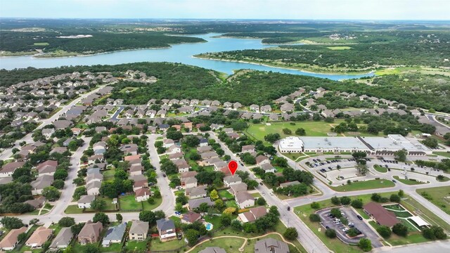 223 Woodlake Dr, Georgetown, TX 78633 - view of property location featuring a nearby body of water and nearby suburban area