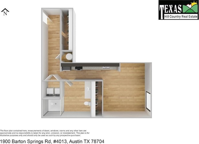 1900 Barton Springs Rd Unit 4013, Austin, TX 78704 - home floor plan