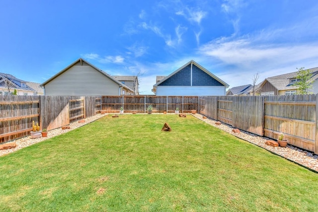 159 Andross Ln, Bastrop, TX 78602 - view of yard