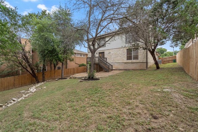 4507 Elana Ct, Austin, TX 78741 - view of yard