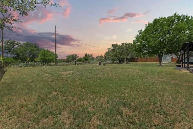 744 Jim Bowie Dr, Spicewood, TX 78669 - view of yard